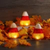Mr. Halloween Mercury Glass LED Candy Corn Lights - 5"- Set Of 3 -Halloween Home Decor Store GUEST 0e482786 3c5a 47f6 a5df cbf733c9a13c