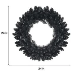 Costway 24inch Pre-lit Christmas Halloween Wreath Black W/ 35 Purple LED Lights -Halloween Home Decor Store GUEST 1cb7f36e 2efe 4d65 8dc7 8733435eaddf