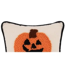 C&F Home 8" X 8" Pumpkin Jack-O-Lantern French Knot Halloween Throw Pillow -Halloween Home Decor Store GUEST 1d57c7da ed5a 4bb0 85d9 9aea39020f02