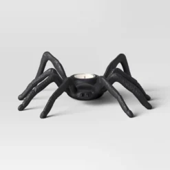 Halloween Spider Candle Holder Black - Threshold™ -Halloween Home Decor Store GUEST 220b818b 41ab 4746 b9b7 342d3ecd2053