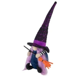 Northlight 14" Black And Purple Witch Gnome With Broom Indoor Halloween Figure 8 Northlight 14" Black And Purple Witch Gnome With Broom Indoor Halloween Figure -Halloween Home Decor Store GUEST 22f9253a a26b 4306 8dc4 87d0eb832740