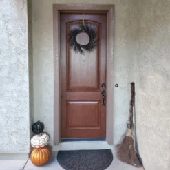 Northlight Black Twig Artificial Halloween Wreath, 24-Inch, Unlit -Halloween Home Decor Store GUEST 39d07576 6af3 4e9c abf2 98210306acc6