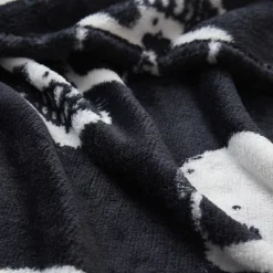 Kate Aurora Oversized Halloween Spooky Skeleton Skulls Plush Fleece Throw Accent Blanket - 50 In. W X 70 In. L -Halloween Home Decor Store GUEST 520f85ef 45a1 4bbb bb1e f52911d73737