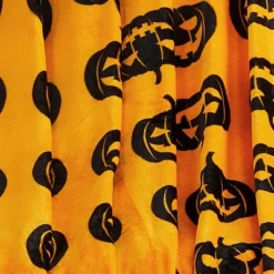 50"x70" Oversized Jack Family Halloween Plush Throw Blanket Orange - VCNY Home -Halloween Home Decor Store GUEST 53467a82 2444 4562 837b e1341d58c710