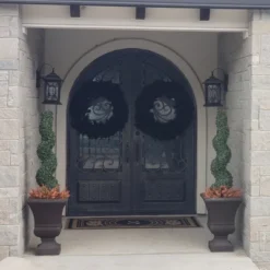 Northlight 36" Black Colorado Spruce Artificial Halloween Wreath - Unlit -Halloween Home Decor Store GUEST 5600c736 a08a 4a04 aa8b 0fc468969751