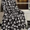 Kate Aurora Ultra Soft & Cozy Halloween Spooky Skulls Ultra Plush Throw - 50 In. W X 60 In. L -Halloween Home Decor Store GUEST 57d9bf53 0d54 4ff0 a359 c66d57d14026