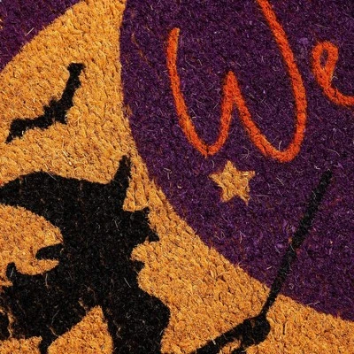 Juvale Halloween Welcome Witches Coir Door Mat Welcome Doormat Indoor Outdoor Nonslip Front Rugs 30 X 17 6 Juvale Halloween Welcome Witches Coir Door Mat Welcome Doormat Indoor Outdoor Nonslip Front Rugs 30 X 17 - Image 4