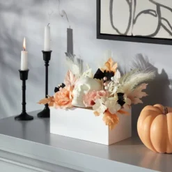 Bootiful Centerpiece With Faux Flowers Halloween Artificial Plant - Hyde & EEK! Boutique™