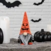Northlight 9.75" Black And Orange Halloween Gnome With Jack-O-Lantern Hat -Halloween Home Decor Store GUEST 76daebec 6598 4558 9279 5e6be95af25d