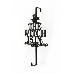 National Tree Company 18" Halloween “The Witch Is In" Wreath Hanger -Halloween Home Decor Store GUEST 81990915 b844 4ca5 95aa 21a032b5d220