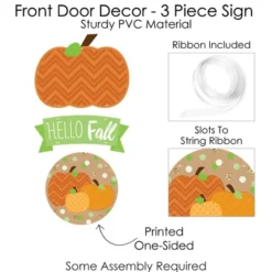Big Dot Of Happiness Pumpkin Patch - Hanging Porch Fall, Halloween Or Thanksgiving Party Outdoor Decorations - Front Door Decor - 3 Piece Sign 11 Big Dot Of Happiness Pumpkin Patch - Hanging Porch Fall, Halloween Or Thanksgiving Party Outdoor Decorations - Front Door Decor - 3 Piece Sign -Halloween Home Decor Store GUEST 87ca3a6d a3ef 48bb a6cc 5632ce3a11c6