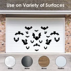 Big Dot Of Happiness Black Bats - Peel And Stick Halloween Vinyl Wall Art Stickers - Wall Decals - Set Of 20 12 Big Dot Of Happiness Black Bats - Peel And Stick Halloween Vinyl Wall Art Stickers - Wall Decals - Set Of 20 -Halloween Home Decor Store GUEST 8c5f5bb3 2548 474e 8805 53727b23ba2a
