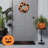 Pumpkins And Black Grass Halloween Wreath - Hyde & EEK! Boutique™ -Halloween Home Decor Store GUEST 9834082e 982c 442b 8f74 01f4c94136a0