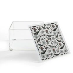 Heather Dutton Halloween XRay 4" X 4" Acrylic Box - Deny Designs