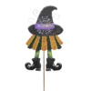 Halloween Witch Hat & Skirt Stake - One Yard Stake 32 Inches - Easel Back Or Wall - F22077 - Metal - Black -Halloween Home Decor Store GUEST 9fbf6059 d8c7 4d26 b20d 23e1ce160a73
