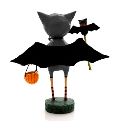 Lori Mitchell Bat Boy Ben - One Figurines 5.25 Inches - Halloween Trick Or Treating - 22822 - Polyresin - Black 4 Lori Mitchell Bat Boy Ben - One Figurines 5.25 Inches - Halloween Trick Or Treating - 22822 - Polyresin - Black - Image 2