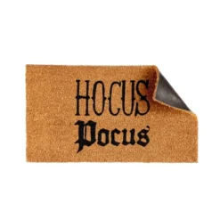 Evergreen 16 X 28 Halloween Greeting Coir Mat, Hocus Pocus For Indoor And Outdoor Decor -Halloween Home Decor Store GUEST a24df028 a3dc 4a0a 8794 812b3071e7ac