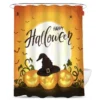 Kate Aurora Spooky Happy Halloween Jack-O-Lanterns Fabric Shower Curtain -Halloween Home Decor Store GUEST a3a7911e b86f 484f b7dc bad62a8a67ea