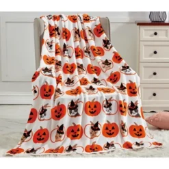 Super Spooky And Comfy Microplush Halloween Throws (50" X 60") -Halloween Home Decor Store GUEST b60ebc71 0c96 4b6e 8a0d cabbad92e73b