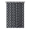 Kate Aurora Halloween Accents Black & White Spooky Skulls Fabric Shower Curtain - Standard Size -Halloween Home Decor Store GUEST b6200b93 6640 41f7 aa41 6b2f3067d5e3