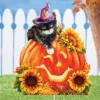 Collections Etc Adorable Halloween Kitten Outdoor Garden Stake -Halloween Home Decor Store GUEST d1748392 ee5d 432f 9da8 216727a29731