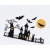 2pc Scary Halloween Hand Towel Set White - Linum Home Textiles -Halloween Home Decor Store GUEST db5cb7f0 46f7 4efb ad6e 78ddecae2397