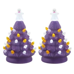 Mr. Halloween Nostalgic Ceramic LED Halloween Tree 5.4" - Set Of 2 -Halloween Home Decor Store GUEST e0902a18 13d3 4496 82cc 705fce2ee8cf