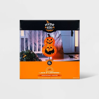 LED Collapsible Jack-O'-Lantern Halloween Novelty Sculpture Light - Hyde & EEK! Boutique™ 5 LED Collapsible Jack-O'-Lantern Halloween Novelty Sculpture Light - Hyde & EEK! Boutique™ - Image 3
