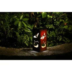 Techko Maid LED Solar 10.8" Portable Halloween Cut Out Decorative Outdoor Lantern Clear 19 Techko Maid LED Solar 10.8" Portable Halloween Cut Out Decorative Outdoor Lantern Clear -Halloween Home Decor Store GUEST f13c1a0d b8c2 42eb bccc 1f561a1b07bf