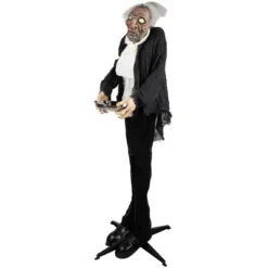 Northlight 5.5' LED Lighted Animated Butler With Sound Halloween Decoration -Halloween Home Decor Store GUEST f2408172 c853 4a26 be99 93fb362b88b4