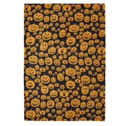 Kate Aurora Autumn Living Halloween Jack-O'-Lantern Pumpkins Orange & Black Ultra Plush Throw Blanket -Halloween Home Decor Store GUEST f25c9aa2 15e7 4cf1 a95a c2f3a6a7f1db