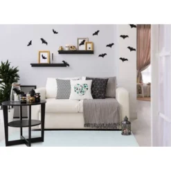 16"x16" Halloween Heart Square Throw Pillow - E By Design -Halloween Home Decor Store GUEST f7030fc0 b3d4 4d4f 88e3 ff18f6bd9244